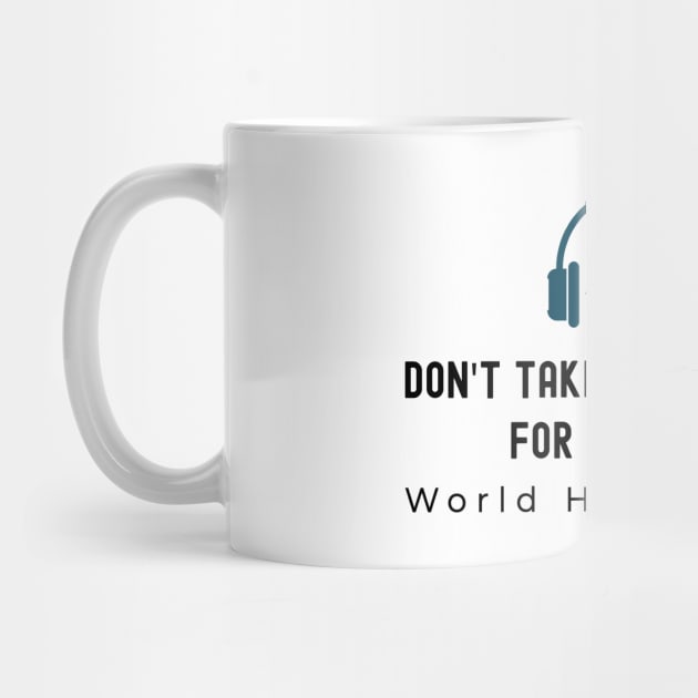 World Hearing Day , Deaf Awareness by DesignerDeskStd